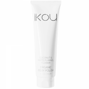 IKOU COCONUT & WHITE FLANNEL FLOWER ORGANIC BODY POLISH
