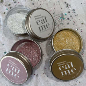 EAT ME GLITTER CLEAR