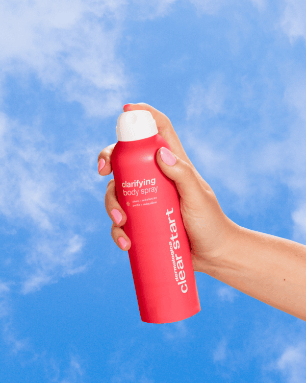 Clarifying body spray