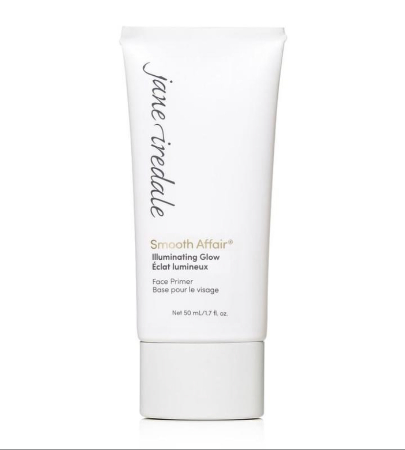Smoth affair illuminating glow face primer